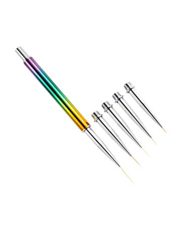 minkissy 1 Set Nail Art Drawing Pen Nail Art Liner Nail Drawing Pens Nail Salon Nail Painting Supply Nail Art Supplies Manicure Painting Nail Painting Brush Line Pen Painted