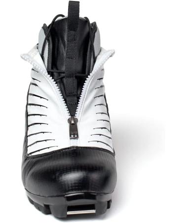 Whitewoods 424-NNN XC Cross Country Ski Boots Alpine 48 Black/White - Unisex-Adult Touring Adventure Boots - Buy Online on GoSupps.com