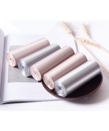 Small Bin Liners 5 Roll 100 Counts Trash Bags Garbage Bags for Kitchen Home Bedroom Office Gray 45x50cm - Buy Online on GoSupps.com