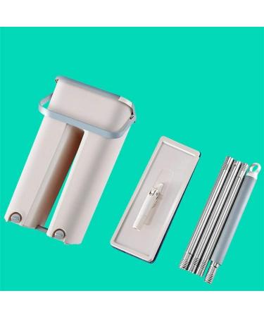 Mop Bucket Cleaning Kit. Easy to Use Easy to Dry Not Dirty Hands Large Area Mop Stainless Steel Handle 360 Flexible Swivel Hea to pursue happiness - Buy Online on GoSupps.com