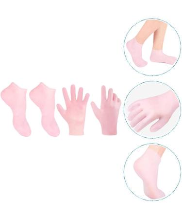 Beaupretty Silicone Heel Cover Set Hydrating Sock Foot Care Gel Soften Beauty Hand Heel Repair moisturizing spa Silicone exfoliating Elasticity Heel Silicone Gel XL - Buy Online on GoSupps.com