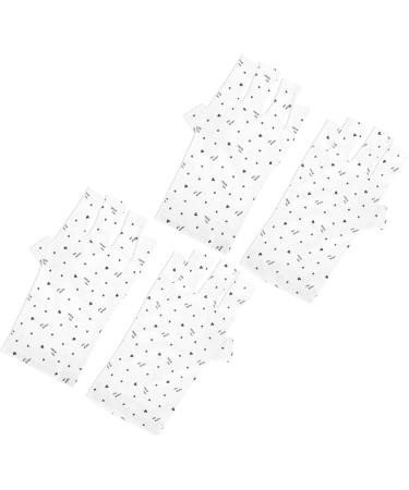 minkissy 6 Pairs Nail Gloves Uv Lamp Glove for Gel Nails Uv Protection Gloves for Manicures Gel Nail Protector Nail Art Protective Gloves Anti- Miss Polyester - Buy Online on GoSupps.com