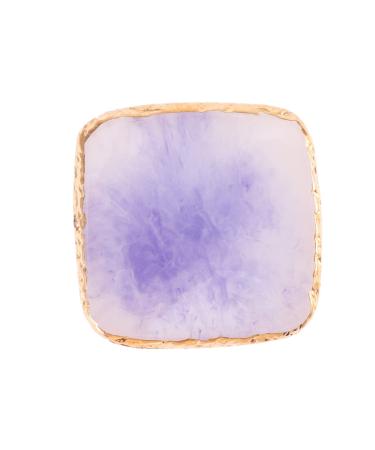 minkissy 1Pc Resin Paint Drawing Palette For Nail Makeup Manicure Instrument Nail Art Manicure Nail Art Kit4 Gel Color Plate Resin Tools Gel Nail Palette Phnom Penh Purple Toning