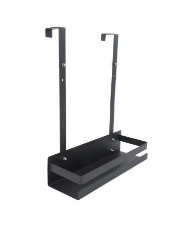 Hanging Shower Storage Cabinet Iron Bathroom Hanging Shower Enclosure for Shampoo (Model B Single Layer)