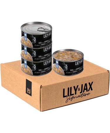 Duck with Pumpkin - Premium Canned Cat Wet Food - Cat All Ages by Lily & Jax (Pack of 24 x 85g) - Buy Online on GoSupps.com
