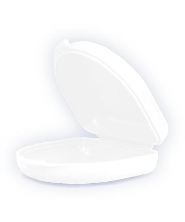 wellsamed KFO rail box Classic white for storing braces or dental splints