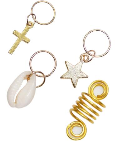 Didiseaon 1 Hair Extension Ring Hair Jewelry Rings Arm Makeup Cleaner Hair Accessories for Braids Metal Hair Claw Clips Hair Braid Rings Hair Clip Hair Headdress To Weave Wig - Buy Online on GoSupps.com