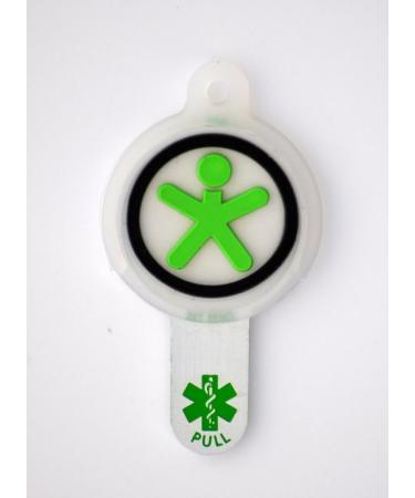 Buy Emergency Medical ID Kit (Medium Green Stainless) - Essential Health & Safety Gear for Travelers - Buy Online on GoSupps.com