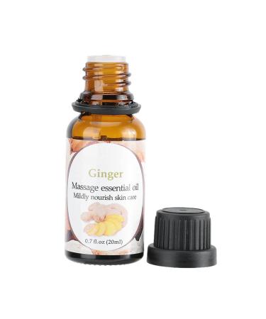 Essential ginger oil ginger body spa essential oil body massage oil cold and relaxing active oil for foot shoulder-neck 20ml