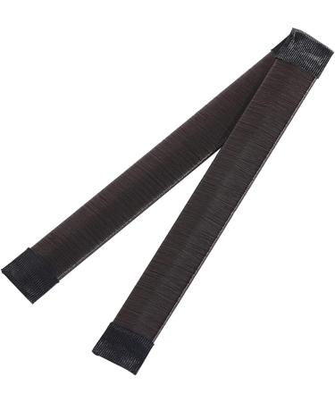 2 Pcs Dark Brown Magic Hair Bun Maker - Fast & Easy Donut Bun for Girls and Women - Buy Online on GoSupps.com