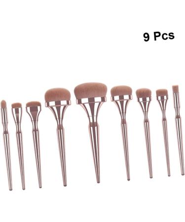 9st Makeup Women's Suit Makeup Brush Cosmetic Brush Professional Makeup Brush Powder Brush Makeup Brush For Women Adjusting Rubber Handle Main - Buy Online on GoSupps.com