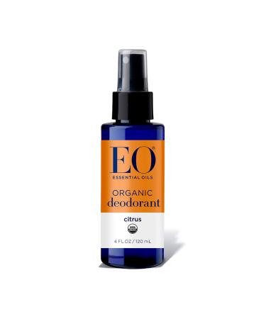 EO Organic Deodorant Spray All Day Clean Citrus 24 Count