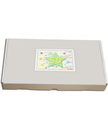 50th Birthday Sweets Gift Box - Buy Online on GoSupps.com