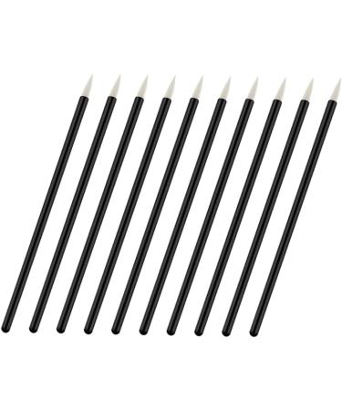 Hemoton 100pcs Eye Makeup Tools Cosmetics Brush 10X0.5X0.5cm White - Buy Online on GoSupps.com