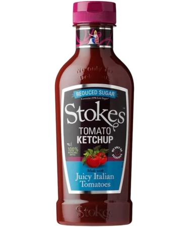 Stokes Reduced Sugar Real Tomato Ketchup in Squeezy Bottle 475g - Pack of 3 - Buy Online on GoSupps.com