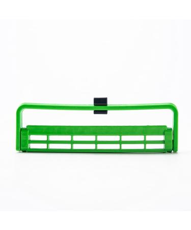 Easyinsmile Dental Bur Blocks Holder Autoclavable 22 Holes Disinfection Burs Clean and sterilizatio Organizer Stand Rack Dentist Tool (Green)