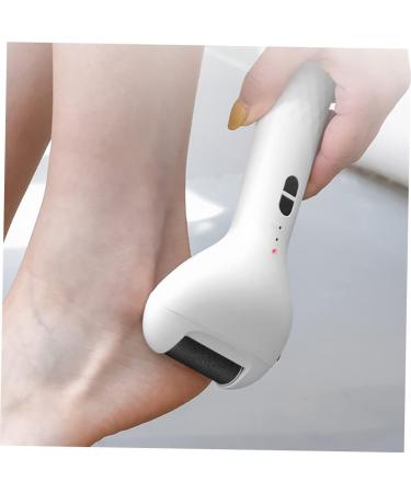 Housoutil 3 Sets Pedicure Reusable Foot Rechargeable Foot Grinding Tool Electronic Tools Home Foot Dead Skin Trimmer Power Tools Care Callus White Quartz - Buy Online on GoSupps.com