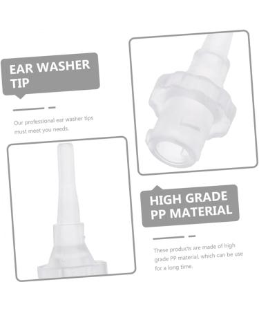 Ipetboom 3sets Ear Wash Tool Replacement Tips Disposable Ear Cleaning Nozzles 10pcs*3 - Buy Online on GoSupps.com