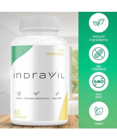 Indravil Capsules - Weight Management Capsules - Natural Ingredients - 60 Capsules - Fitness Hero Supplements - Buy Online on GoSupps.com