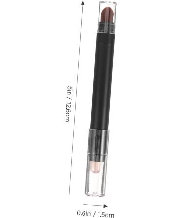 Hemoton Eyeshadow Eye Shadow Makeup Eye Foundation Brush Double Head - Buy Online on GoSupps.com