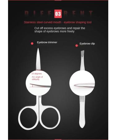 Trimming nail clippers cutting pliers set single nail groove pedicure nail irritated dead skin pliers tool household tool 13pieceblack - Buy Online on GoSupps.com
