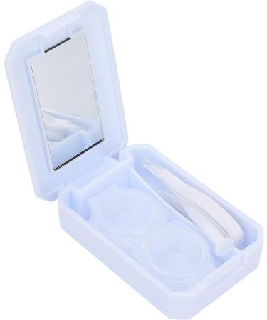 Blue Pineapple Contact Lens Box with Holder Mirror Tweezers & Applicator - International Shipping Available - Buy Online on GoSupps.com