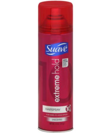 Suave Hairspray Extreme Hold Unscented 11 Ounce 2 Pack