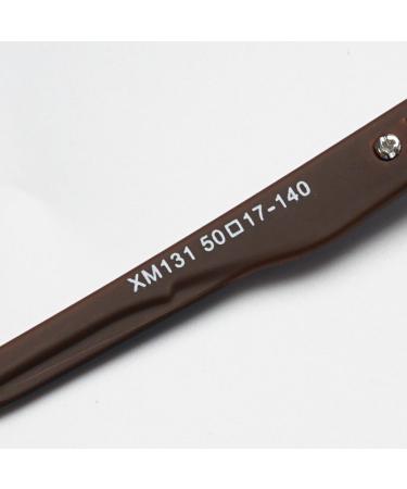 Koosufa Metal Reading Glasses - Classic Semi-Circular Design for Men & Women - 3 Pack in Black Brown Gray - 1.5x Magnification - Buy Online on GoSupps.com