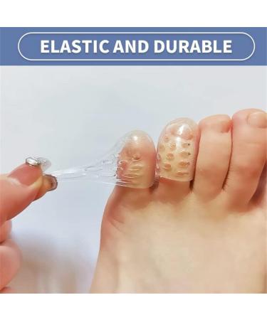 Silicone Anti-Friction Toe Protectors - Pinky Toe Corrector for Corns, Blisters & Pain Relief (30 Pcs) - Buy Online on GoSupps.com