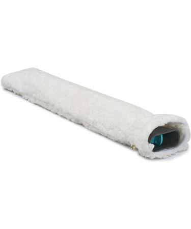 Premium Hose Heat Bottle with Teddy Fur Cover - 77cm x 13cm T V Rheinland Certified | Cozy Bed Bottle for Warmth & Comfort - Buy Online on GoSupps.com