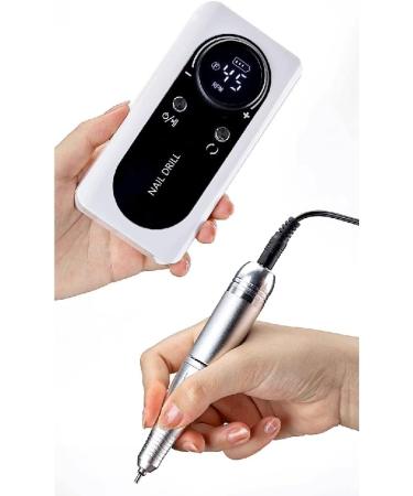 GOSIA Electric Nail Drill with LCD Display Rechargeable Nail Polish Accessories for Gel Nail Polish Sander Pink - Buy Online on GoSupps.com