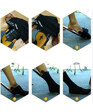 Sock Aid for Elderly Senior Pregnant Diabetics Easy-On and Easy Off Socks Aid Adjustable Size Stocking Assist Easy to Grip - Buy Online on GoSupps.com