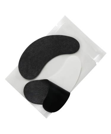 100 Pairs Set Under Eye Pads Disposable Eye Gel Patches for Eyelash Extensions Tool Kit  Black Film