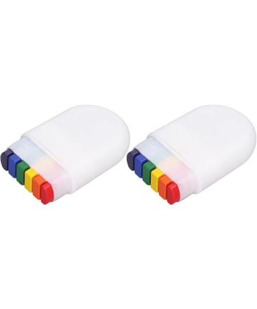  POENVFPO Rainbow Stripe Face Paint Bright Colour Reusable Rainbow Finishing Pencils for Festivals Celebrations Parties Ideal for Parties Events - Buy Online on GoSupps.com