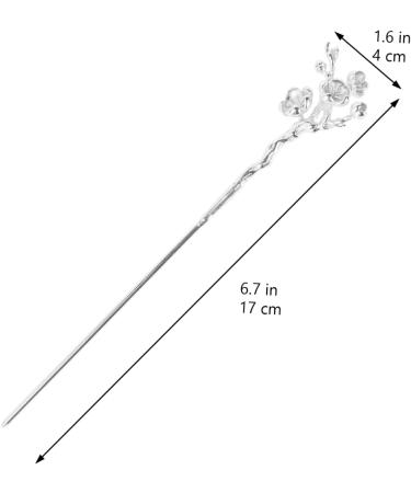 minkissy 1pc Hairpin Hair Accessories for Girls Hair Sticks for Hair Thick Wedding Hair Clips for Brides Hair Pin Floral Shawl Decor Diy Hair Accessory Copper Miss Japanese-style China - Buy Online on GoSupps.com