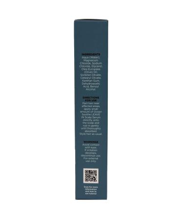 Ocean Soothe Scalp Relief Serum - Natural Magnesium Salt Treatment for Dry Flaky Skin 50mL | Quick Absorption Fragrance-Free Leave-In Treatment - Buy Online on GoSupps.com