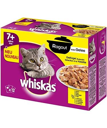 whiskas +1 Ragout Poultry in Jelly | 2X 24x85g wet cat food