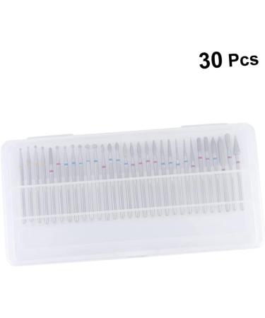 Beavorty 1 Box Nail Drill Manicure head Cylinder Head Nail Care Polishing Drill Nail Drill Manicure Filer Acrylic Nail File Drill Bit nail goue Nail Art Kit glitch Grinding head to rotate - Buy Online on GoSupps.com