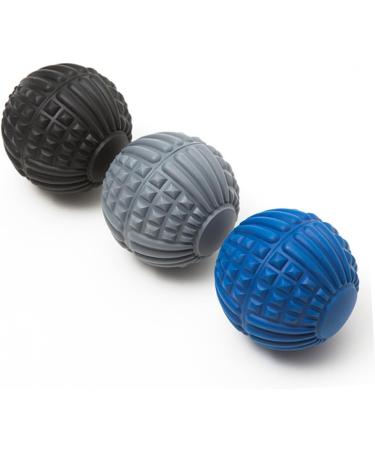 Beavorty Black Muscle Massage Ball - Vibration & Fascia Relief for Fitness Yoga & Mobility Exercises - Buy Online on GoSupps.com