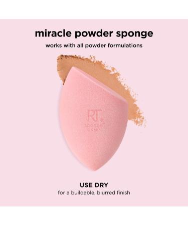 Real Techniques 6 Pack Makeup Blending Sponges - Miracle Complexion Powder & Airblend - Perfect for Mixing & Baking Foundation - Buy Online on GoSupps.com