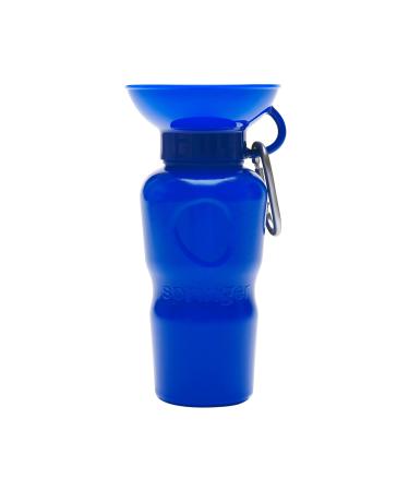 Springer Dog Travel Water Bottle | As Seen on Shark Tank | Patented, Leak-Proof, Portable Water Bottle for Dogs | BPA-Free Travel Dog Water Bottle | Perfect for Walking, Hiking and Traveling Classic 22oz - Indigo