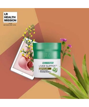 LR Health & Beauty Aloe Via Aloe Vera Liver Support Capsules 30 pcs Daily Care Dietary Supplement Women and Men - Buy Online on GoSupps.com