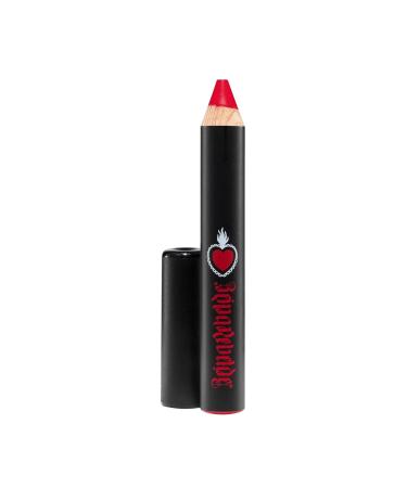 REINA REBELDE Atrevida Bold Lip Matte Stick Pencil - Long-Wearing Punchy Red Lip Color with Jojoba Oil & Vitamin E for Moisturizing Finish | Shop Internationally - Buy Online on GoSupps.com