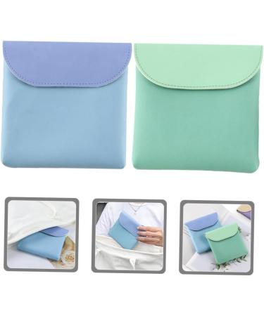 Gleavi Wallet | 2-Piece Decor Napkins & Practical Menstrual Pad/Tampon Organizer Stylish Period Bag for On-the-Go - Buy Online on GoSupps.com