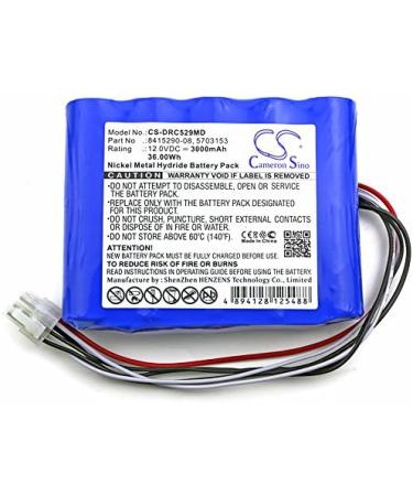 Replacement Battery for Dr ger Carina NIV Ventilator | 3000mAh | 02271 5703153 5703153-05 8415290-08 OM11759 - International Shipping Available - Buy Online on GoSupps.com