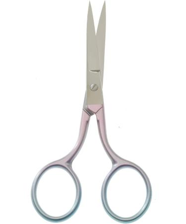 Motanar Multicolor Professional Grooming Scissors - Stainless Steel Facial Hair Removal and Trimming Scissors 3.9 Inch - Pink - Buy Online on GoSupps.com