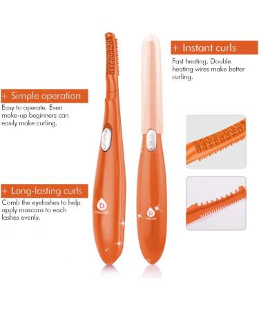 Pursonic Heated Eyelash Curler with Comb - Long Lasting Curl in Seconds | Shop Internationally - Buy Online on GoSupps.com