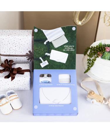 Ubbi On-the-Go Poison Set: Essential Baby Gear with Portable Changing Pad Wipe Dispenser & Bag Dispenser | Perfect Newborn Gift Set - Buy Online on GoSupps.com