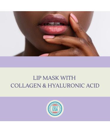 Collagen Lip Mask with Hyaluronic Acid Coconut Dream Lip Treatment for Dry Chapped Lips Plumping & Hydrating Overnight Lip Mask Natural Lip Care by Botanicals Made in USA Botanicals by W.D.D - Buy Online on GoSupps.com