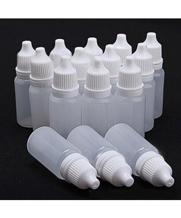 5 x 100ml Squeeze Bottles - Empty Flexible Plastic Bottles for Eye Drops - International Shipping Available - Buy Online on GoSupps.com
